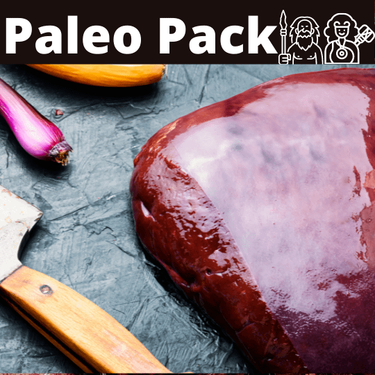 Paleo Nutrition Pack- includes heart, liver, & tongue