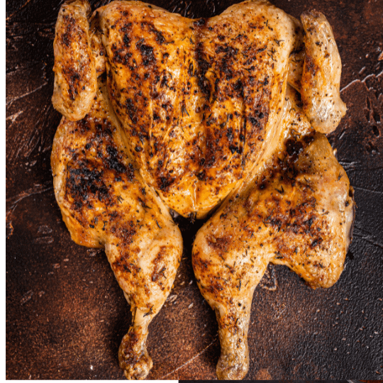 Chicken Whole 3.5-4lbs- Spatchcocked